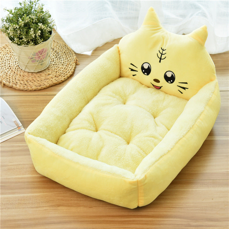 Large Pet Bed Warm Soft Fleece