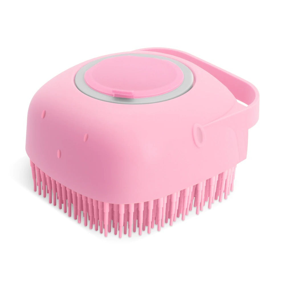 Silicone Pet Bath Brush Massage Groomer