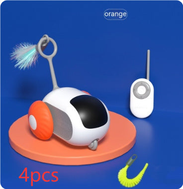 Interactive Cat Car Toy USB Rechargeable