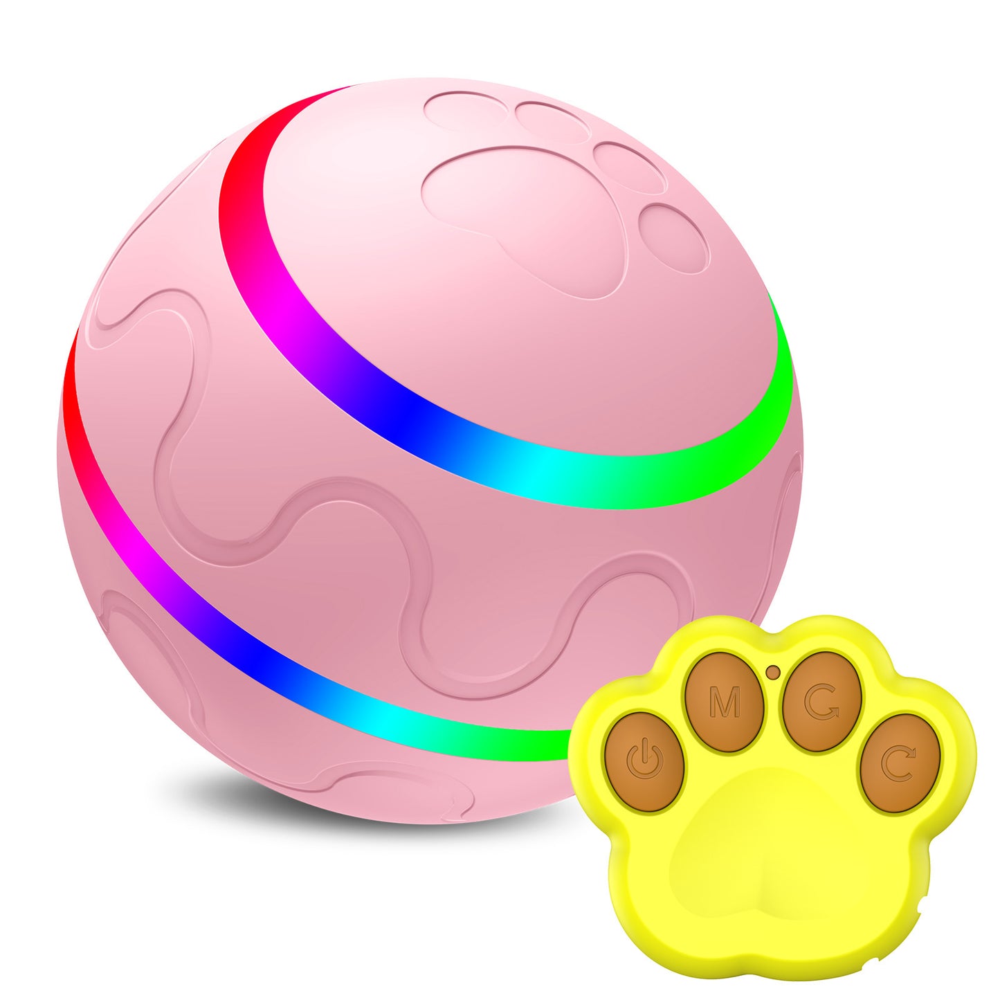 USB Smart Cat Ball Self Rotating Toy