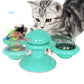 Cat Windmill Toy Scratcher Teething Aid
