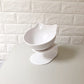 Inclined Transparent Cat Food Bowl