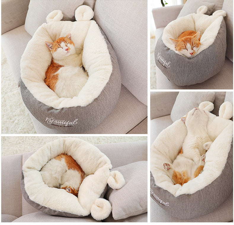 Warming Soft Dog Bed Cushion puppy kennel