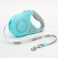 Retractable Dog Leash With Collar Spotlight