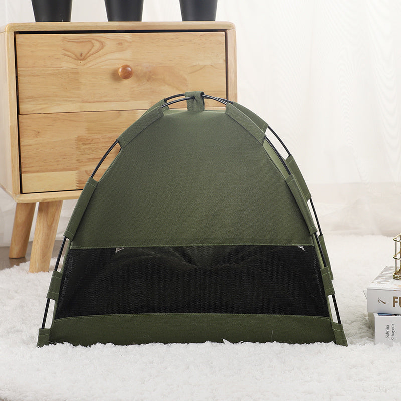 Cat Dog Cooling Mat Tent Bed Cushion