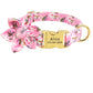 Printed Dog Collar Custom ID Tag Nylon