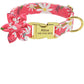 Printed Dog Collar Custom ID Tag Nylon