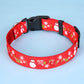 Pet Red Green Bell Dog Collars