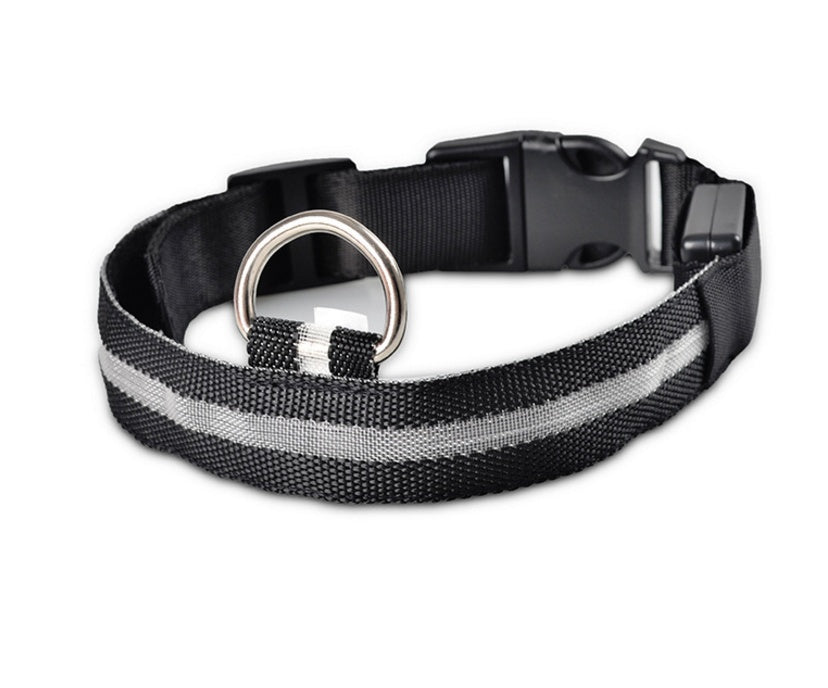LED Dog Collar Glow in Dark Adjustable