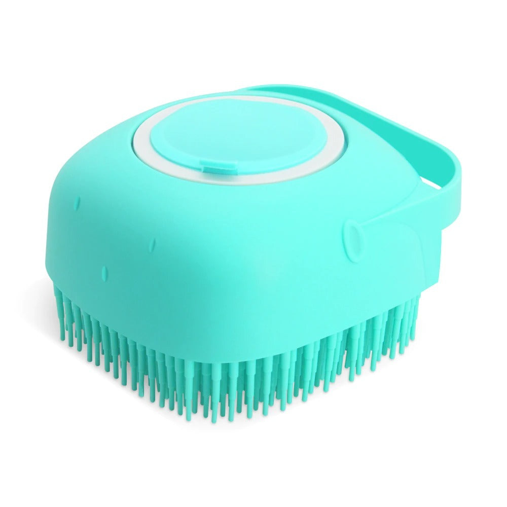 Silicone Pet Bath Brush Massage Groomer