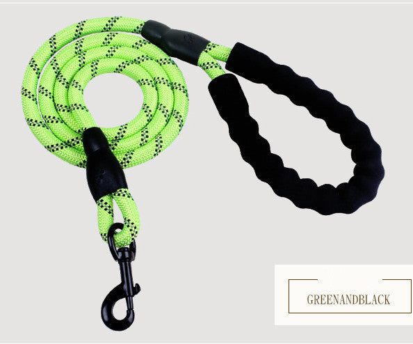Reflective Nylon Dog Leash Training Rope