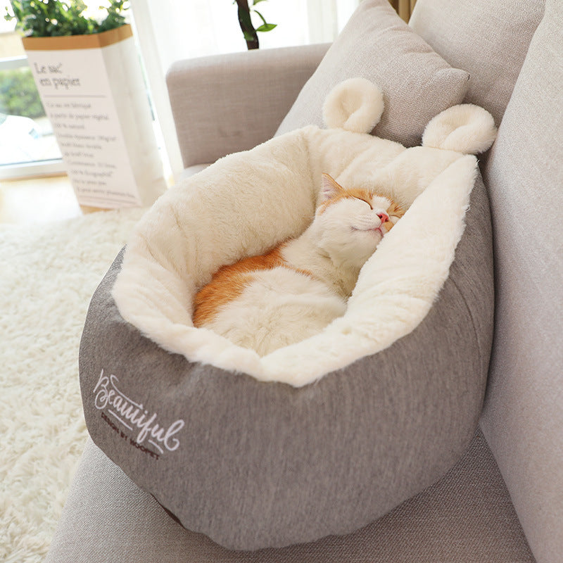Warming Soft Dog Bed Cushion puppy kennel