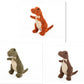 Plush Dinosaur Dog Toy Chew Squeaker