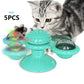Cat Windmill Toy Scratcher Teething Aid