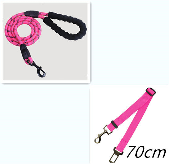 Reflective Nylon Dog Leash Training Rope