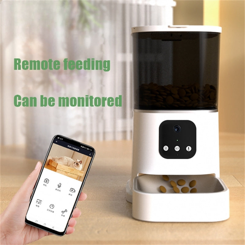 Smart Pet Feeder Large Capacity WiFi