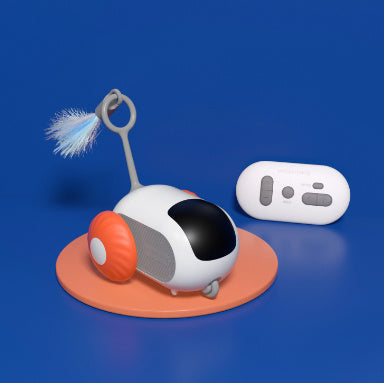 Interactive Cat Car Toy USB Rechargeable