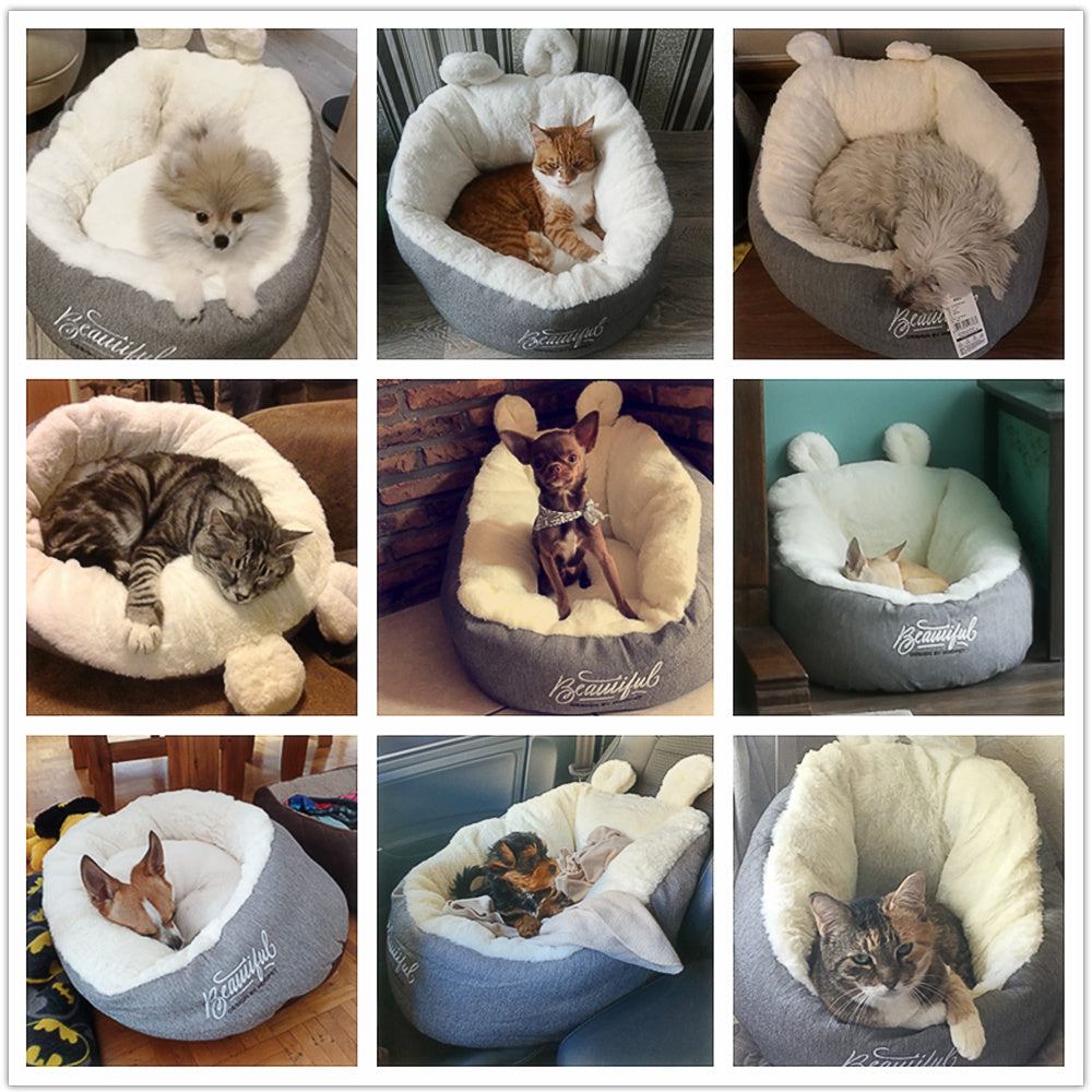 Warming Soft Dog Bed Cushion puppy kennel