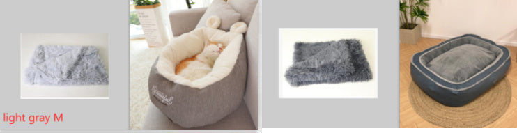 Warming Soft Dog Bed Cushion puppy kennel