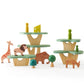 Forest Trees Scene Decoration Ins Style Wooden