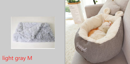 Warming Soft Dog Bed Cushion puppy kennel