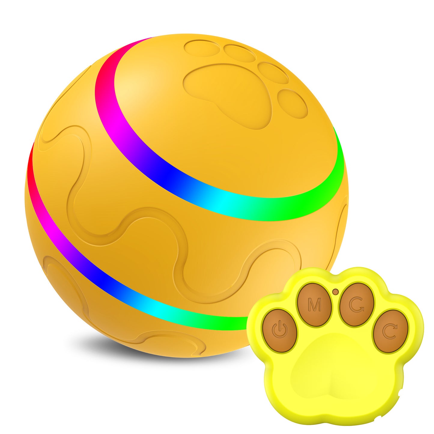 USB Smart Cat Ball Self Rotating Toy