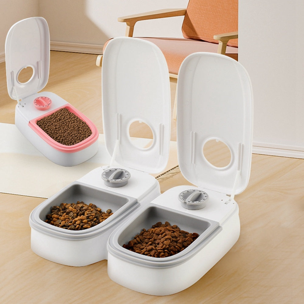 Automatic Pet Feeder Smart Timer Stainless