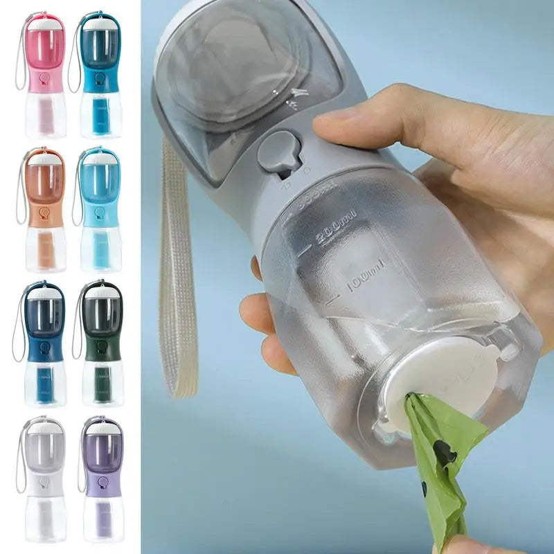 3-in-1 Dog Water Food Bag Portable