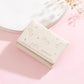 New Short Folding Small Wallet Women's Niche