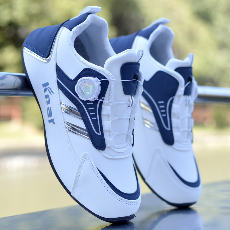 Men's Shoes New Leather Waterproof Sneakers