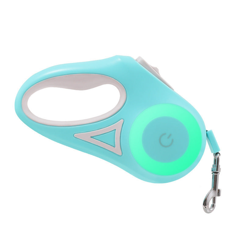 Retractable Dog Leash With Collar Spotlight