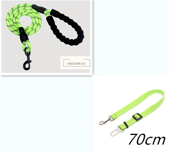 Reflective Nylon Dog Leash Training Rope