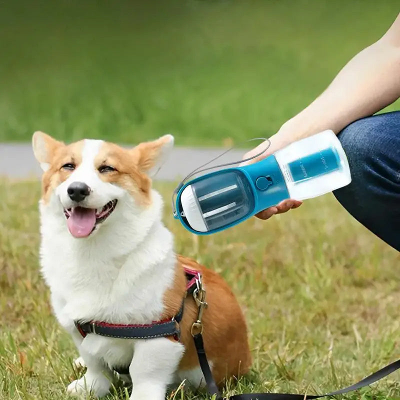 3-in-1 Dog Water Food Bag Portable