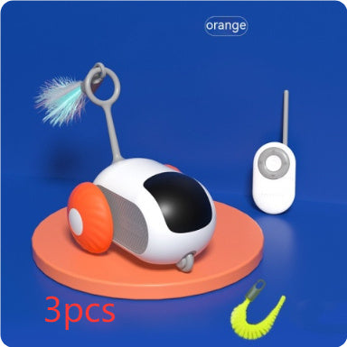 Interactive Cat Car Toy USB Rechargeable