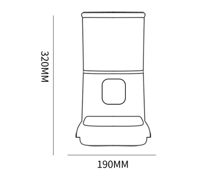 Smart Pet Feeder Large Capacity WiFi