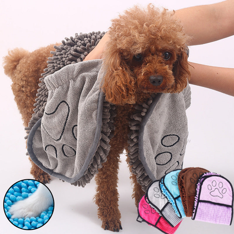 Pet Bath Towel | Quick Dry Microfiber