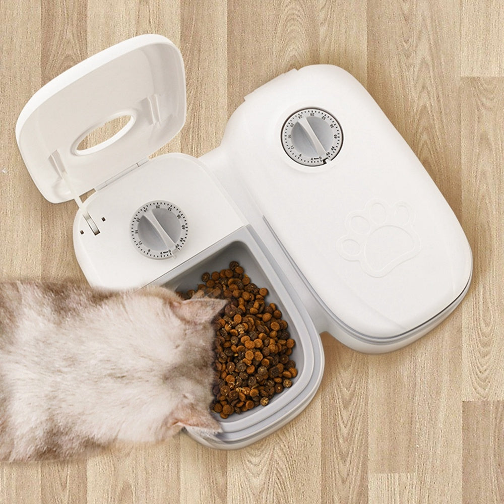 Automatic Pet Feeder Smart Timer Stainless
