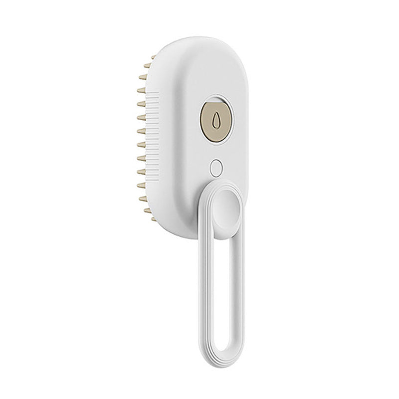 3-in-1 Pet Steam Brush – Grooming, Massage & Hair Removal