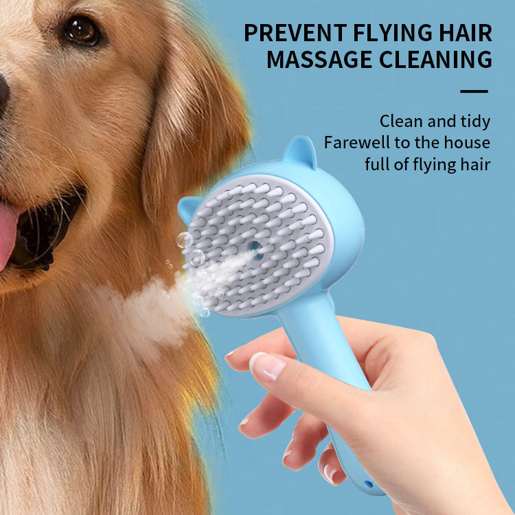 Rechargeable Self-Cleaning Cat Dog Brush