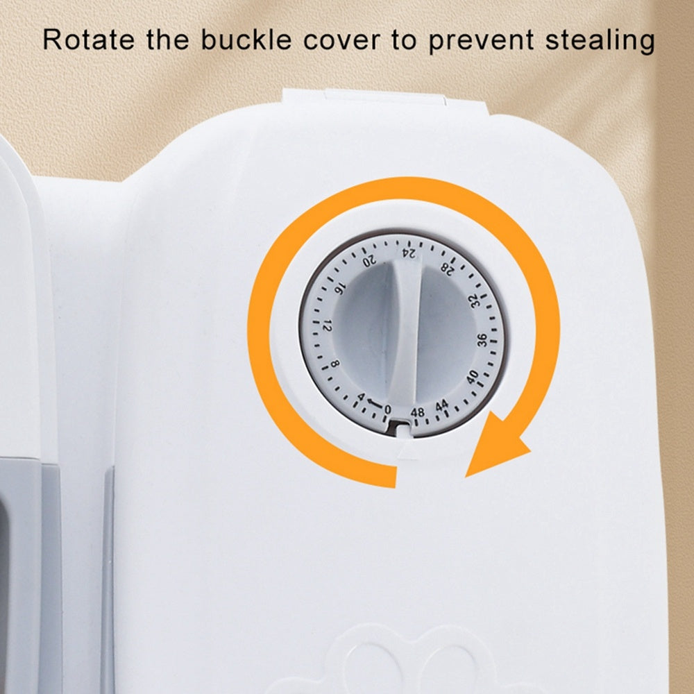 Automatic Pet Feeder Smart Timer Stainless