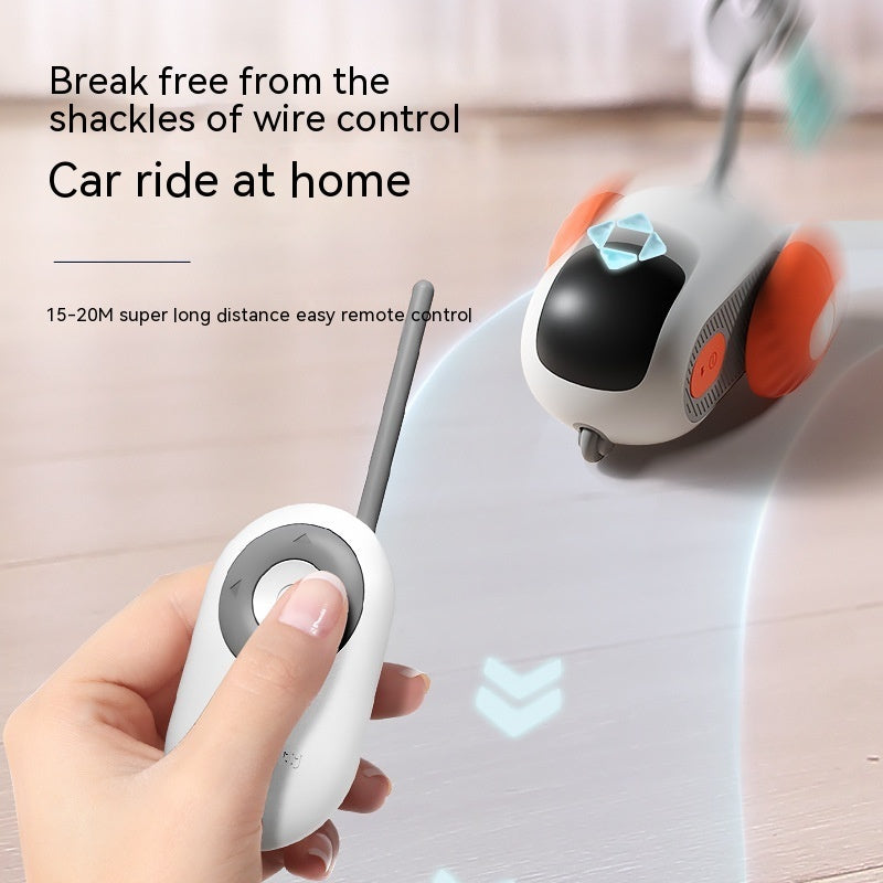 Interactive Cat Car Toy USB Rechargeable