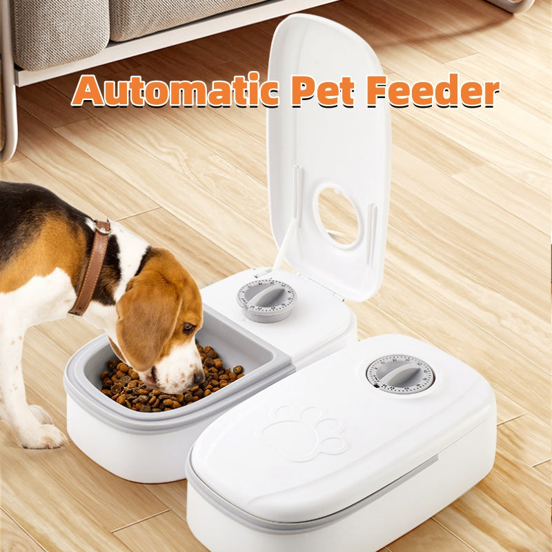 Automatic Pet Feeder Smart Timer Stainless