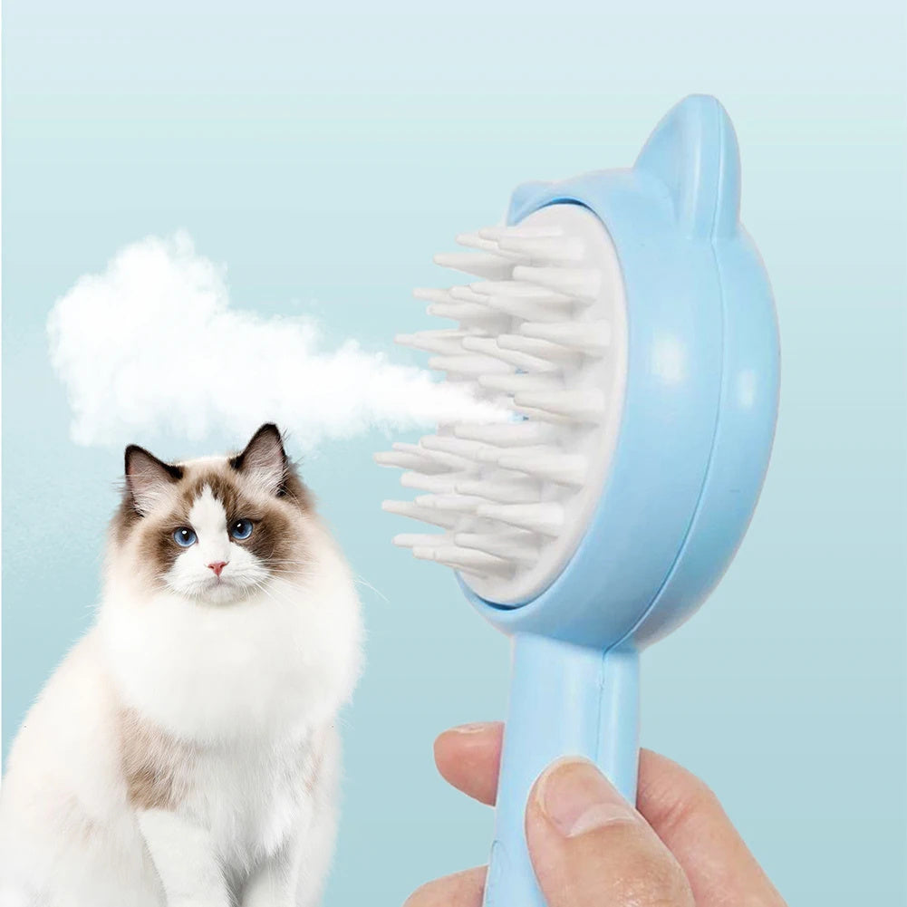 Rechargeable Self-Cleaning Cat Dog Brush