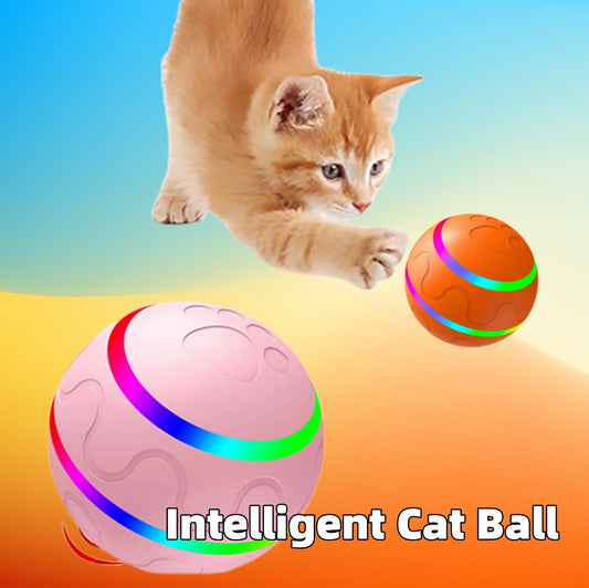 USB Smart Cat Ball Self Rotating Toy