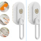 3-in-1 Pet Steam Brush – Grooming, Massage & Hair Removal