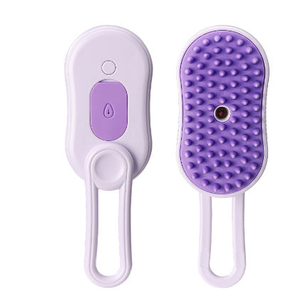 3-in-1 Pet Steam Brush – Grooming, Massage & Hair Removal