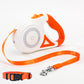Retractable Dog Leash With Collar Spotlight