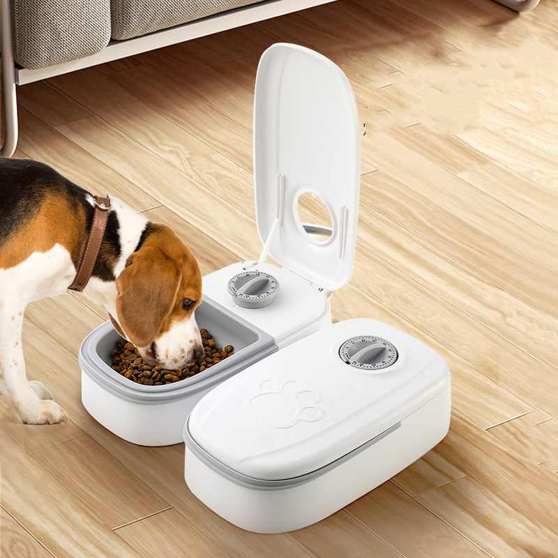 Automatic Pet Feeder Smart Timer Stainless